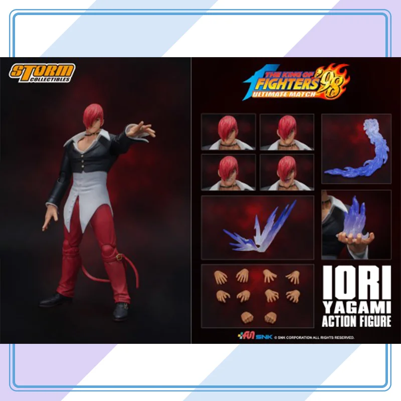 

【100%original】Storm in Stock IORI YAGRAMI - KOF '98UM (LIMITED RE-ISSUE) Collection Series Model Cartoon Character Gifts Toys