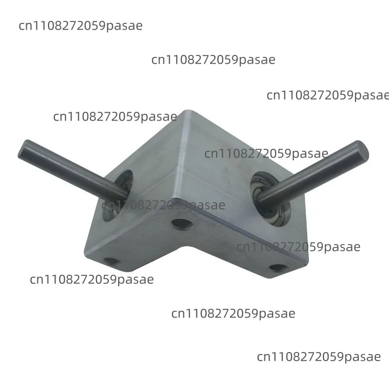 Miniature Small Spiral Umbrella Gear Box 90 Degrees Commutator Axis 6 Axis 8 Axis 10 New Shelves Aluminum Alloy