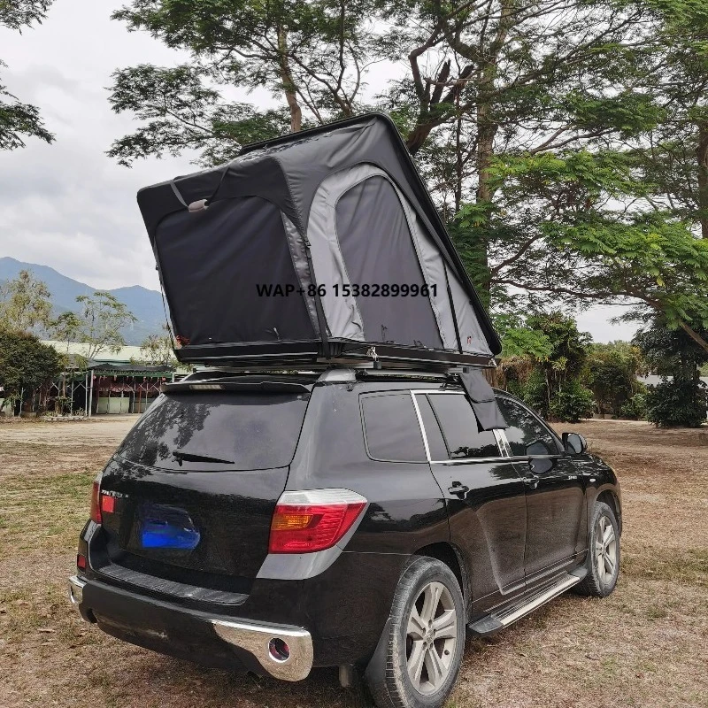 Wholesale High Quality Aluminum Hard Shell Roof Top Tent SUV 4x4 Offroad Four-Season Camping Double Waterproof Quick Automatic