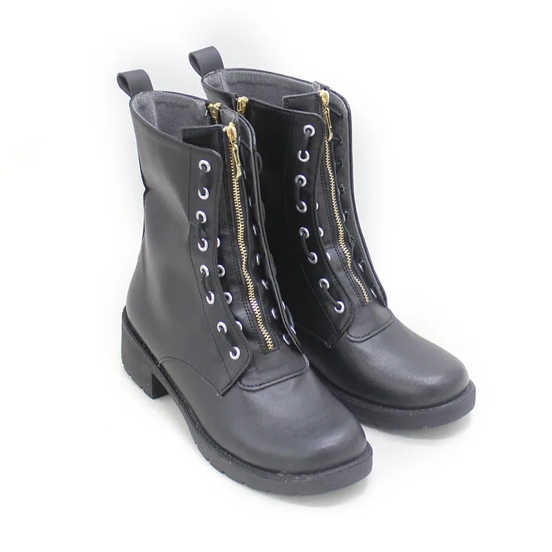 슈퍼 히어로 케이트 비숍 코스프레 신발 PU 신발 할로윈 카니발 부츠 코스프레 소품 맞춤 제작