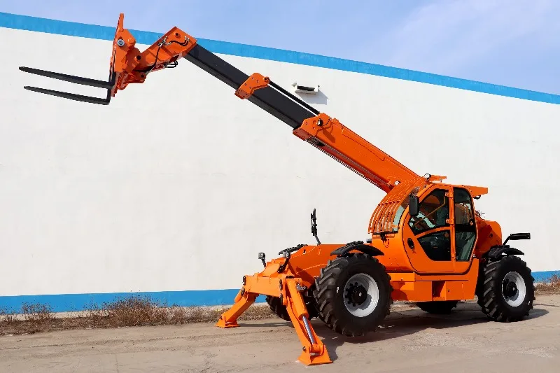 Customized New Diesel Engine Telescopic Handler 4-Wheel Drive Telehandler Forklift