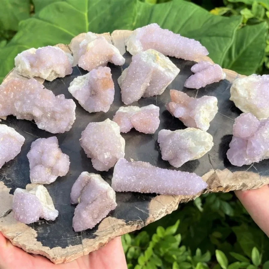 Spirit Quartz Cluster, Spirit Quartz Crystal Points: Choose Size ('AAA' Grade, Cactus Quartz, Spirit Quartz Crystal