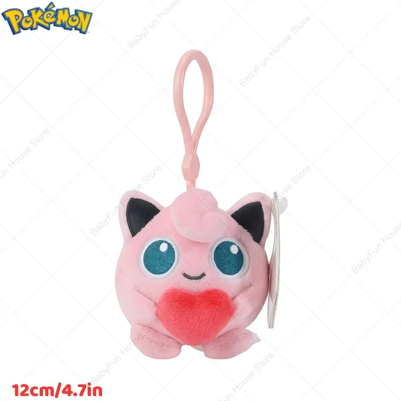 Original Pokemon Mimikyu Gengar Snorlax Umbreon Plüschtier Schlüsselanhänger Kawaii Espeon Jigglypuff Sprigatito Quaxly Peluche Puppen Geschenk