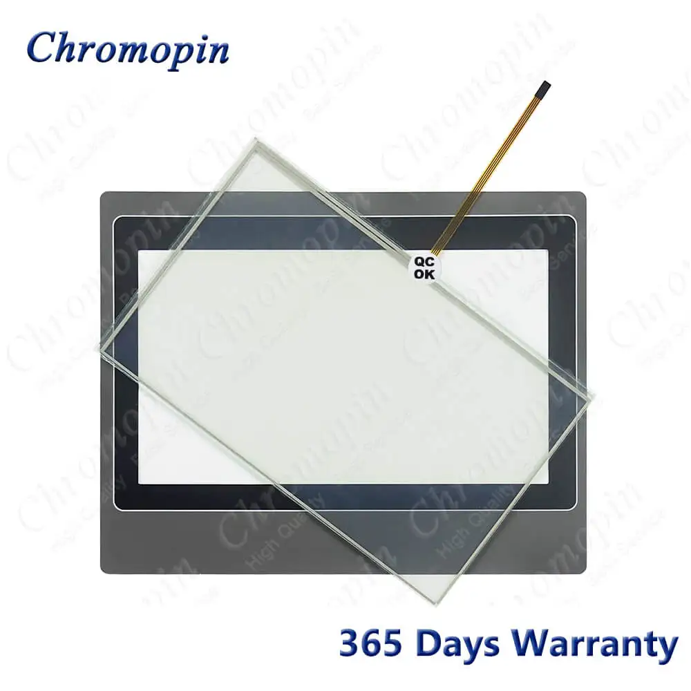 Touch Screen Panel Glass Digitizer for PK100-WST20-B1R1C00 PK100 WST20 B1R1C00 with Front Overlay Protective Film