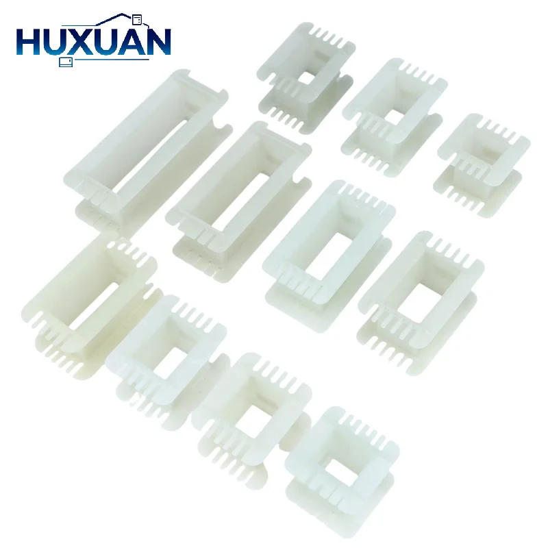 1Pc EI96 Series Transformer Skeleton I-beam Frame 32 Cores Stacked Power Supply Bull Output Bull Rubber Core