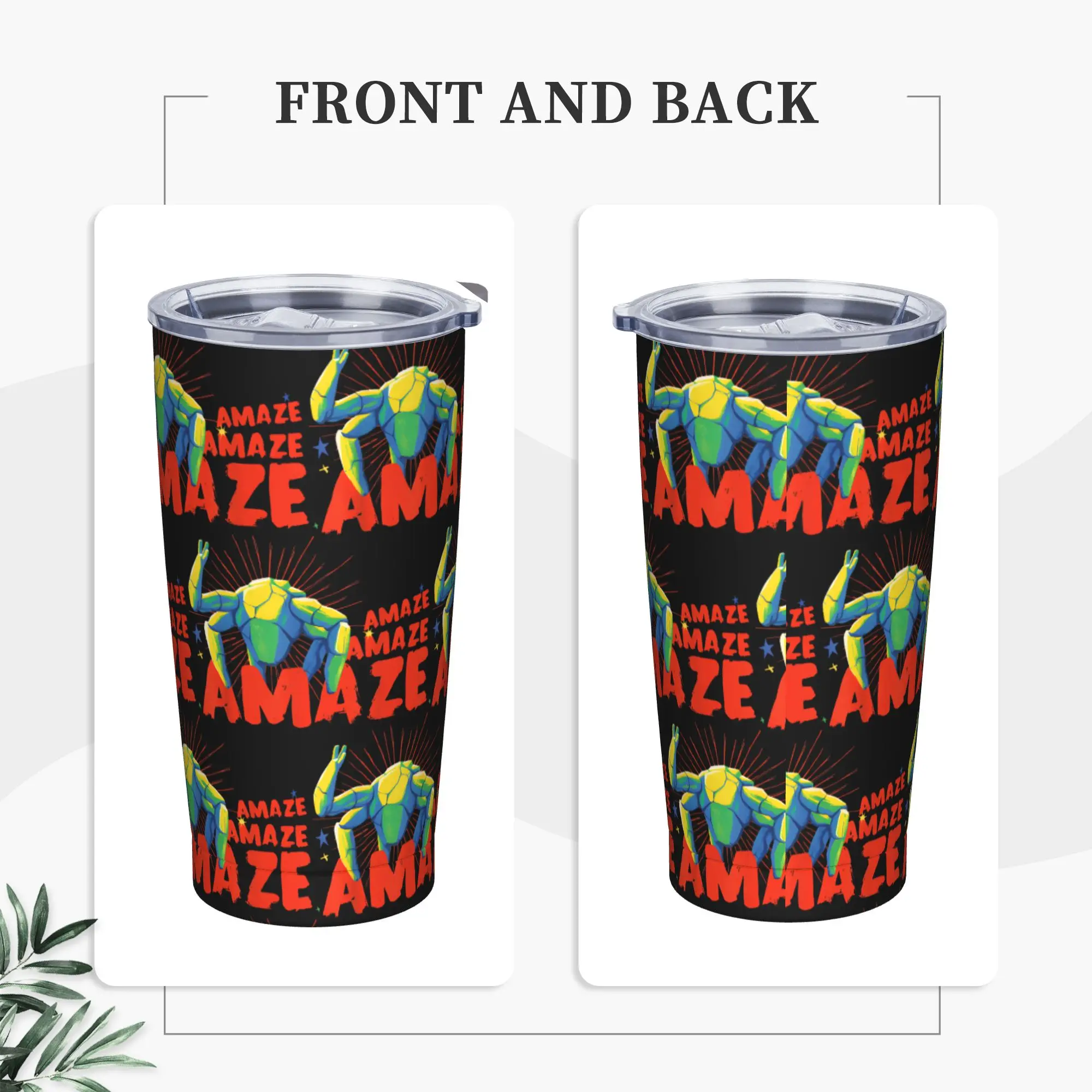 Amaze Amaze Amaze Project Hail Mary Tumbler Vacuum Insulated  Coffee Cups Stainless Steel School Mugs Water Bottle, 20oz