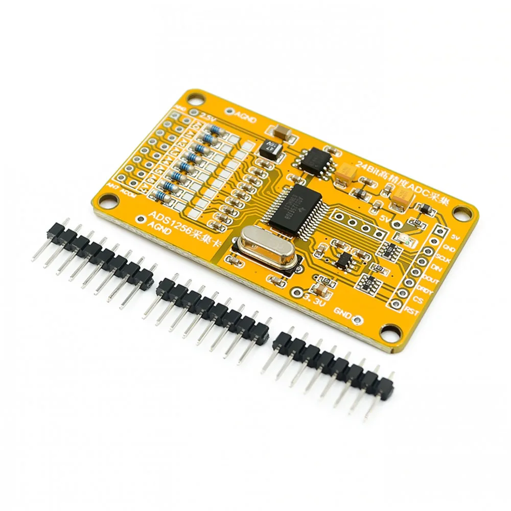 

ADS1256 24 Bits 8 Channel ADR03 ADC/AD Data Acquisition Module