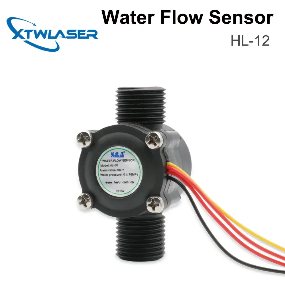 

Water Flow Switch Sensor HL-12 for S&A Chiller for CO2 Laser Engraving Cutting Machine