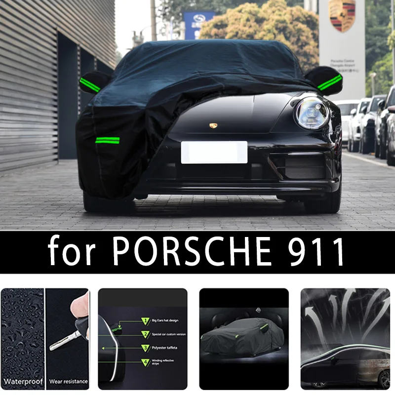 

For PORSCHE 911 car protective cover Auto paint protection Sunscreen heat-insulating waterproof car clothing Car film