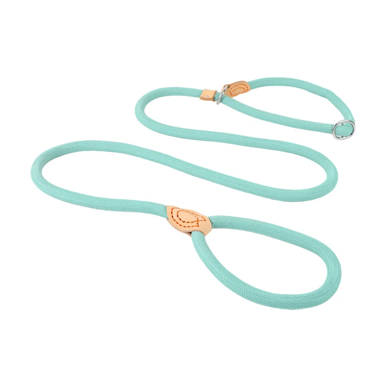 Heavy Duty Dog Slip Rope Lead Adjustable Training Leash For Dogs_voghion.com