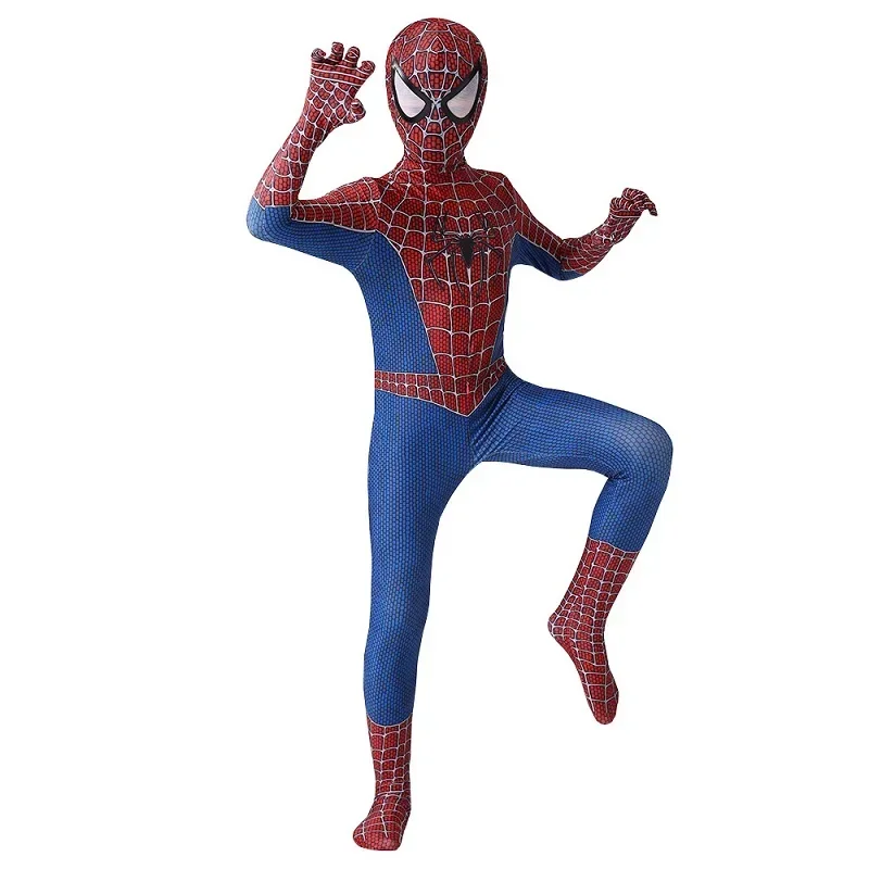 Spider Suit Boy Girl Costumes Spidergirls Gwen Cos Stacy Spandex Jumpsuits Boy Girls Zentai Costume for Halloween Cosplay Female