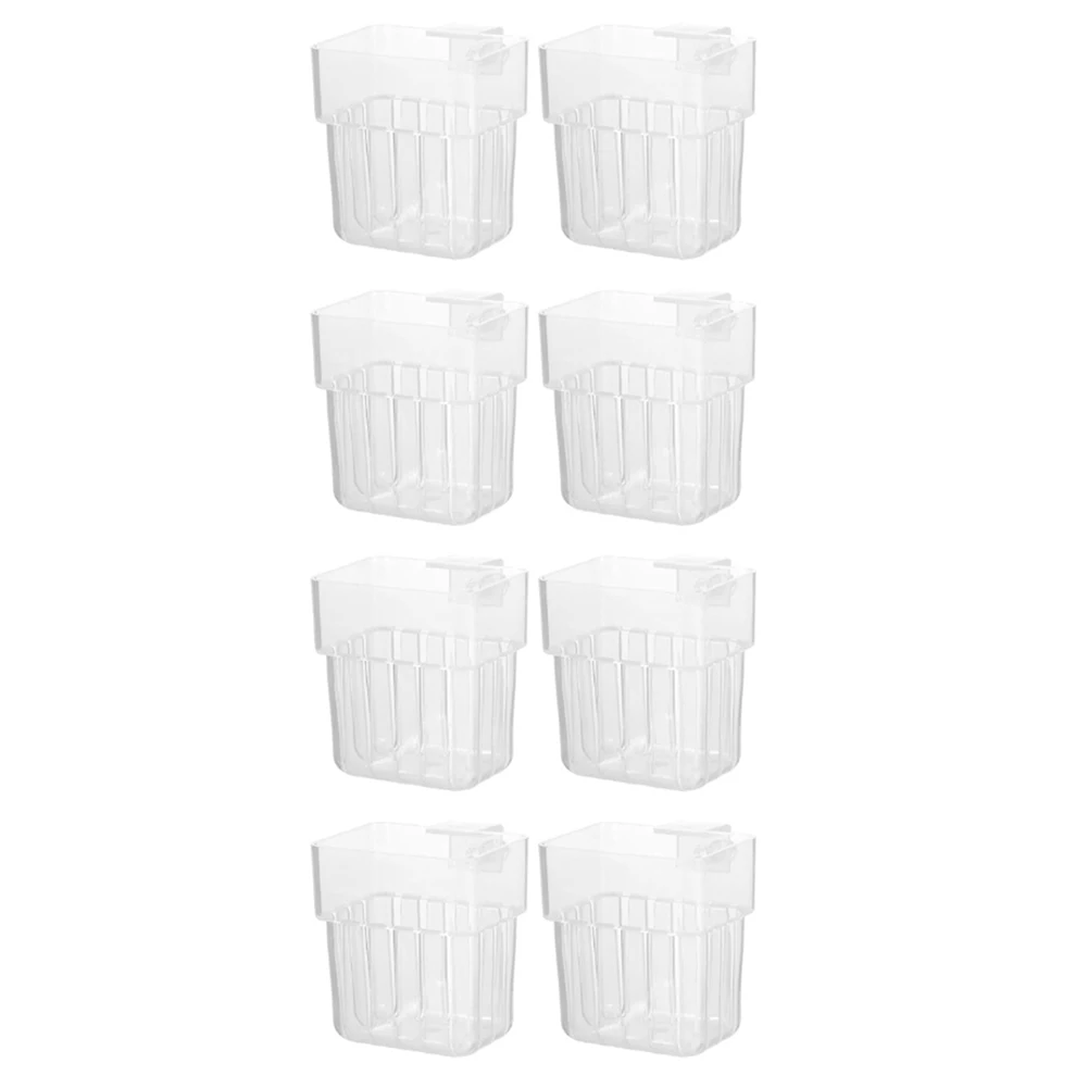 8 Piece Aquarium Plant Holder Stand for Aquatic Greenery Management and Natural Habitat Enhancement in Home Fishkeeping Systems