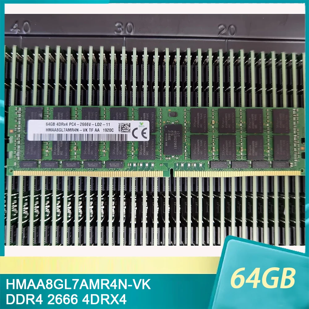 

1 шт. Оперативная память HMAA8GL7AMR4N-VK 64G 64 ГБ DDR4 2666 4DRX4 PC4-2666V 2666 МГц ECC REG