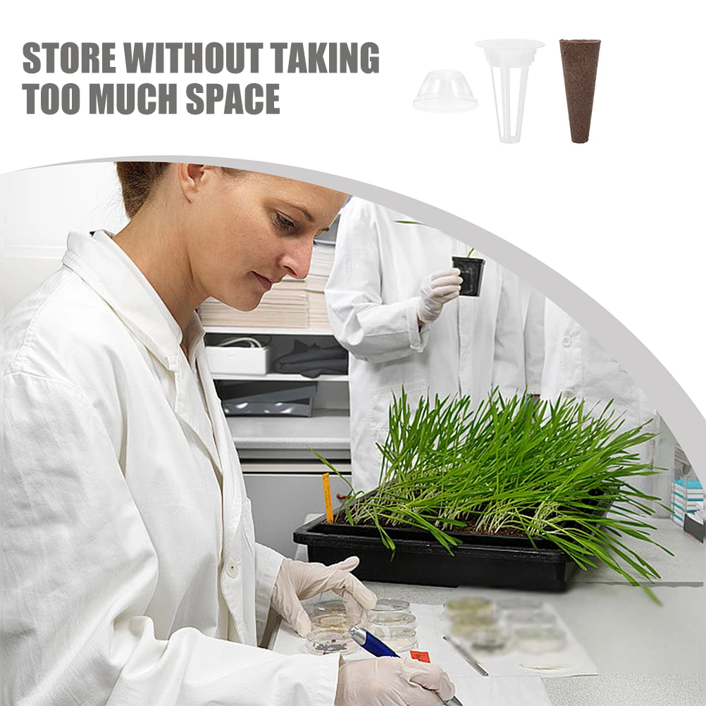

1 set Hydroponic Growing Basket Set Seedling Starter Pots Indoor Gardening Plant Sponges Strong Water Absorption Capacity Easy