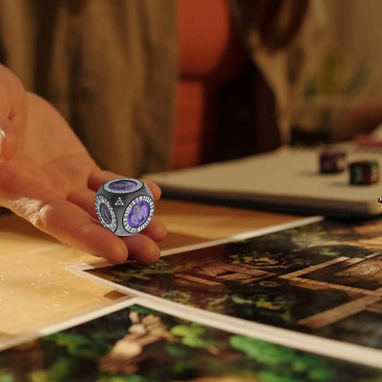 

Спиннерные игральные кости 7-в-1, эстетические игральные кости, вращающаяся геометрическая игрушка для семейных пар, подростков, детей, взрослых, сбор в классе, развлечения