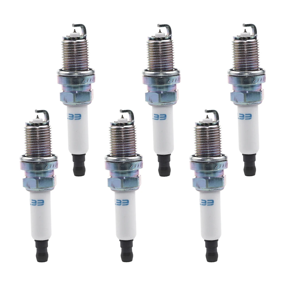 1/4/6Pcs Spark Plug 5757 06E905611 101905611A For Audi A6 C6 4F2 4F5 2.4 2.8 A8 D3 2007-2010 A4 B8 A5 Q5 Iraurita PFR6X11