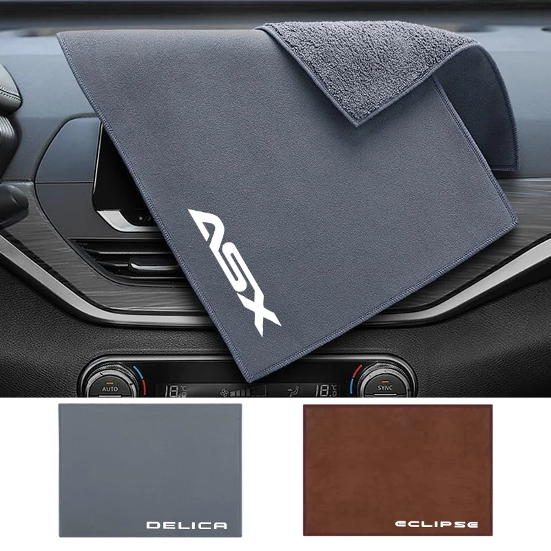 Car Wash High End Microfiber Towel Car Cleaning Drying Cloth For Mitsubishi Asx Lancer Pajero Outlander L200 Delica Eclipse