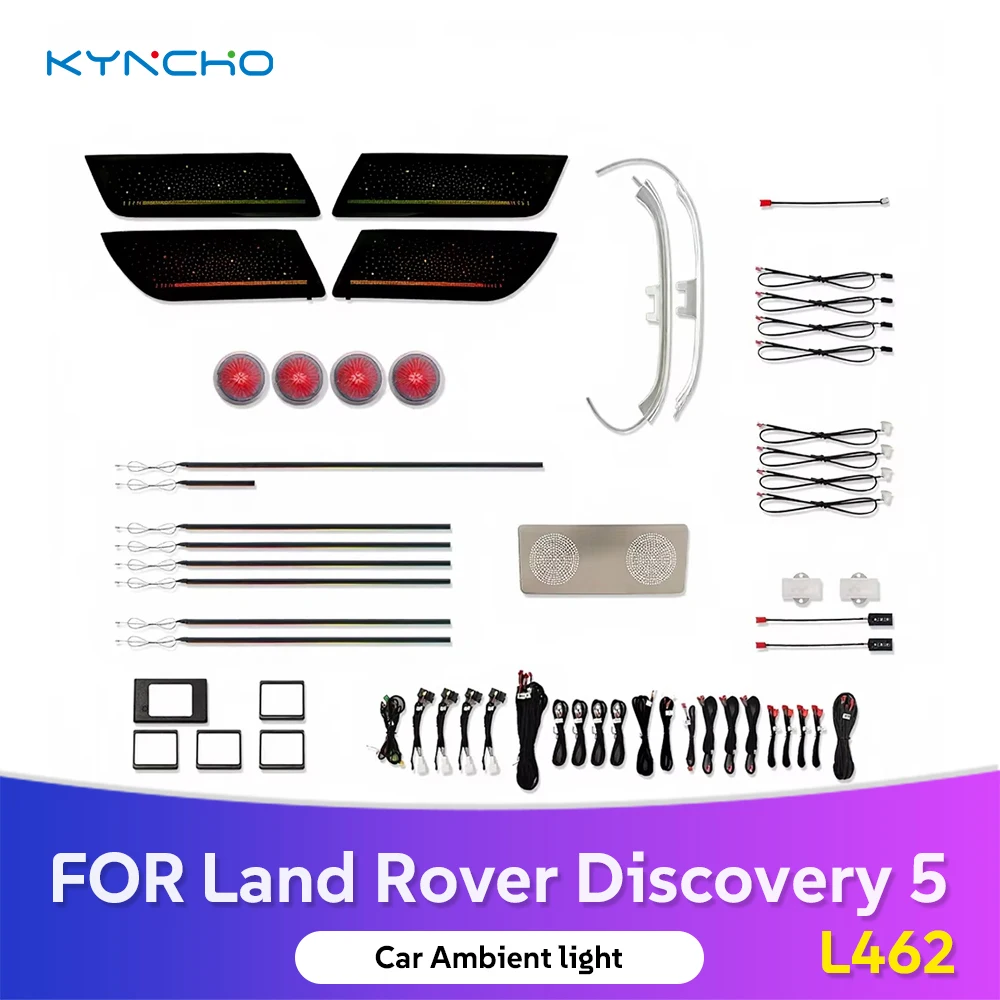 

For Land Rover Discovery 2017 2025 Car Ambient Light Symphony Automotive Ambient Lighting 12v Interior Lighting Upgrade LED
