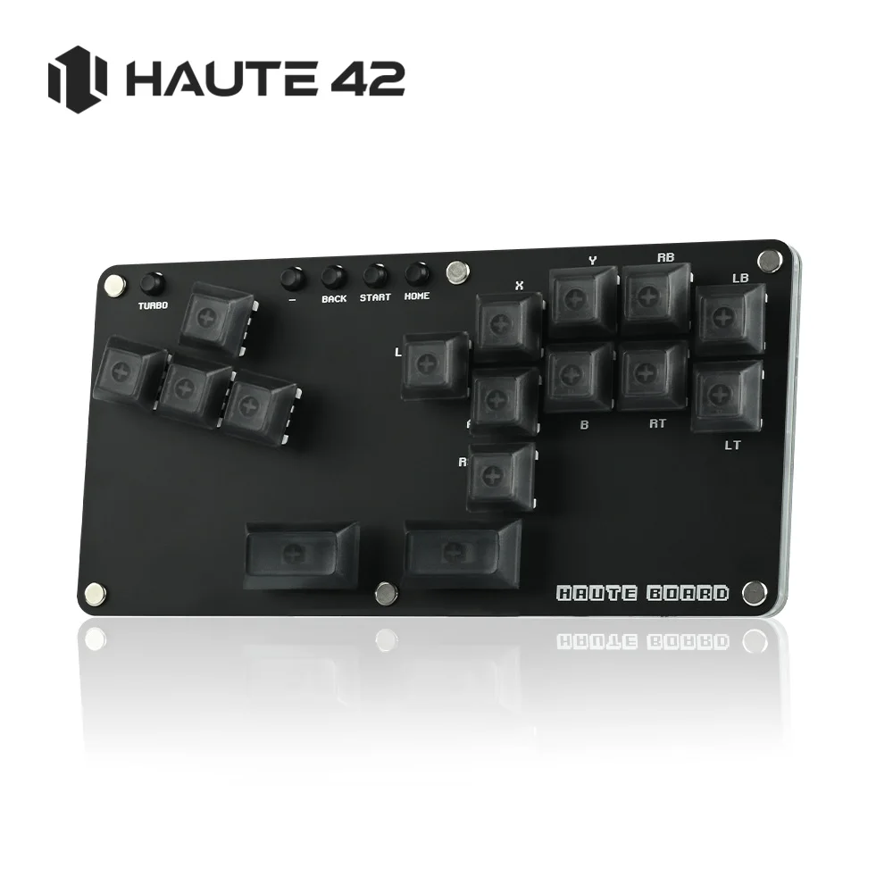 Haute42 Gamerfinger Hitbox Fighting Game Mini Game KeyBoard Arcade Fight Sticks For PC /Ps3/ Ps4 /Switch Hitbox Control Keypad