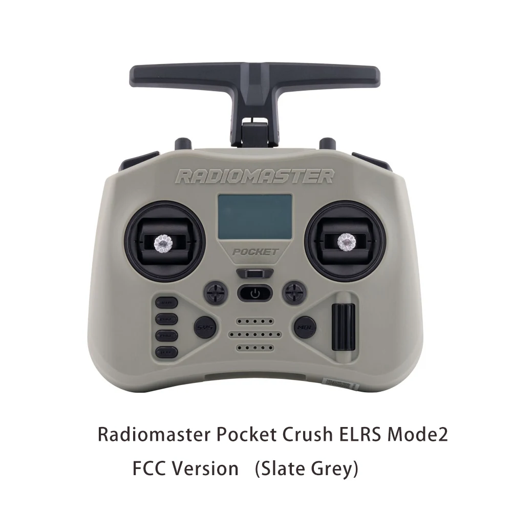 Radiomaster Pocket Crush 2,4 GHz ELRS Hall Gimbal-zender Afstandsbediening Draagbare lichtgewicht opvouwbare antenne