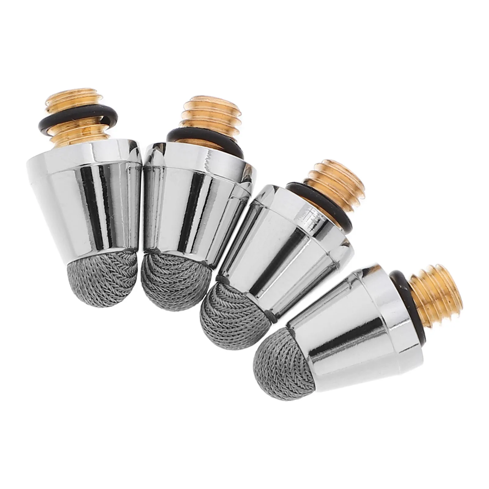 4Pcs M5 Capacitive Stylus Pen Tip with Conductive Cloth Silver Fiber for Artists Students Designers High Compatibility