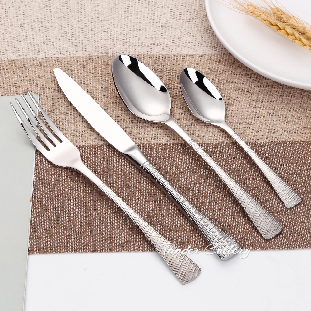 16/20/24/32 Pieces Gold Cutlery Set Stainless Steel Luxury Tableware Knife Fork Spoon Set Mirror Dinnerware Kitchen Utensils