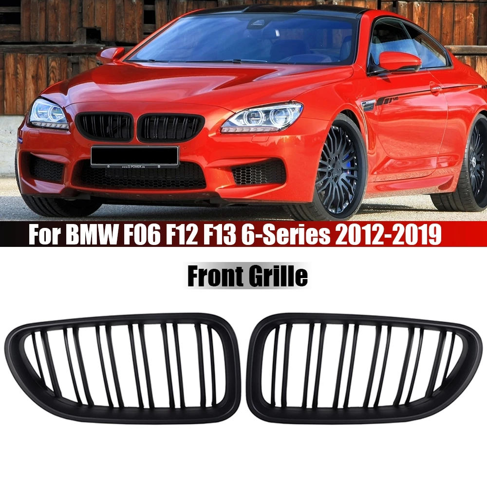 

Передние решетки для BMW F06, 6 серии, F12, F13 и M6, 2012, 2013, 2014, 2015, 2016, 2017, 2018, 2019, решетки для почек, гоночные решетки для переднего бампера