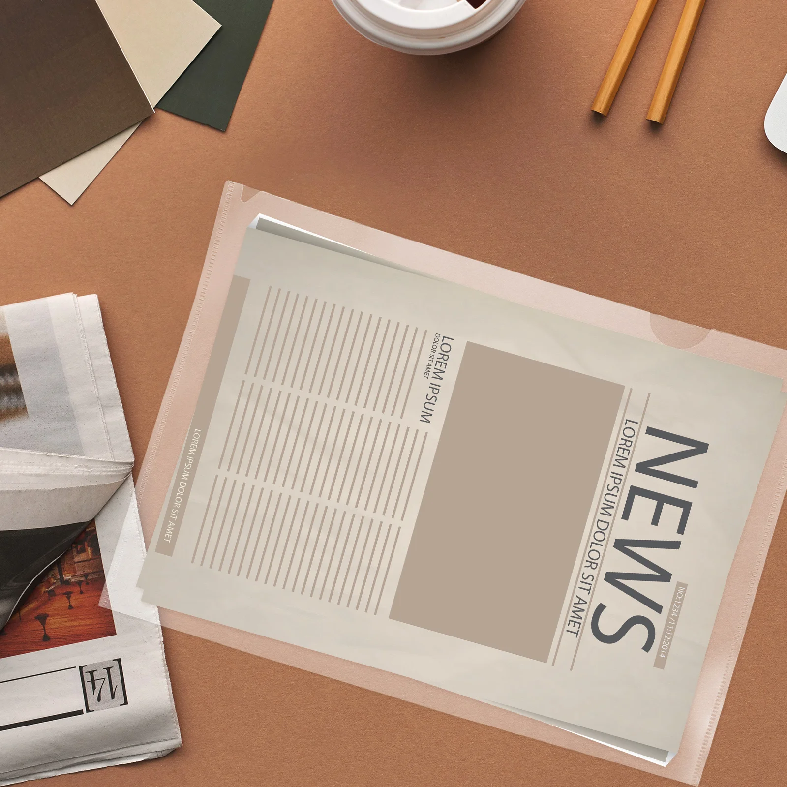 Soporte de papel transparente A4 para estudio de oficina, carpeta de documentos portátil, bolsa de archivo, sello de tres lados, Material Pp ligero, 10 Uds.