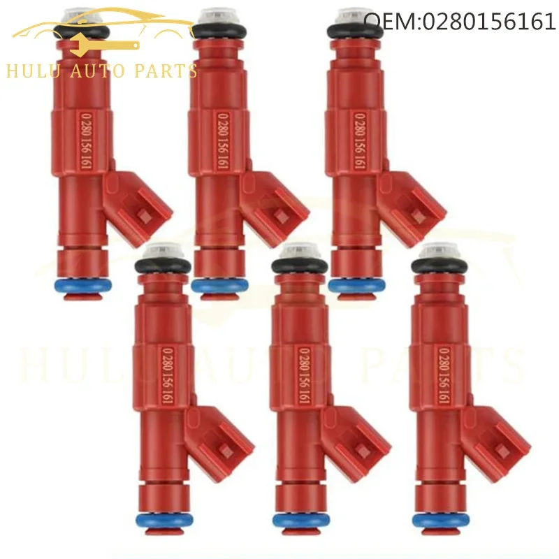 Boquilla de inyector de combustible 0280156161, piezas de automóvil para Jeep Wrangler Grand Cherokee 4.0L Dodge Ram 3.9L Ford Mustang Windstar 3.8L 99-04