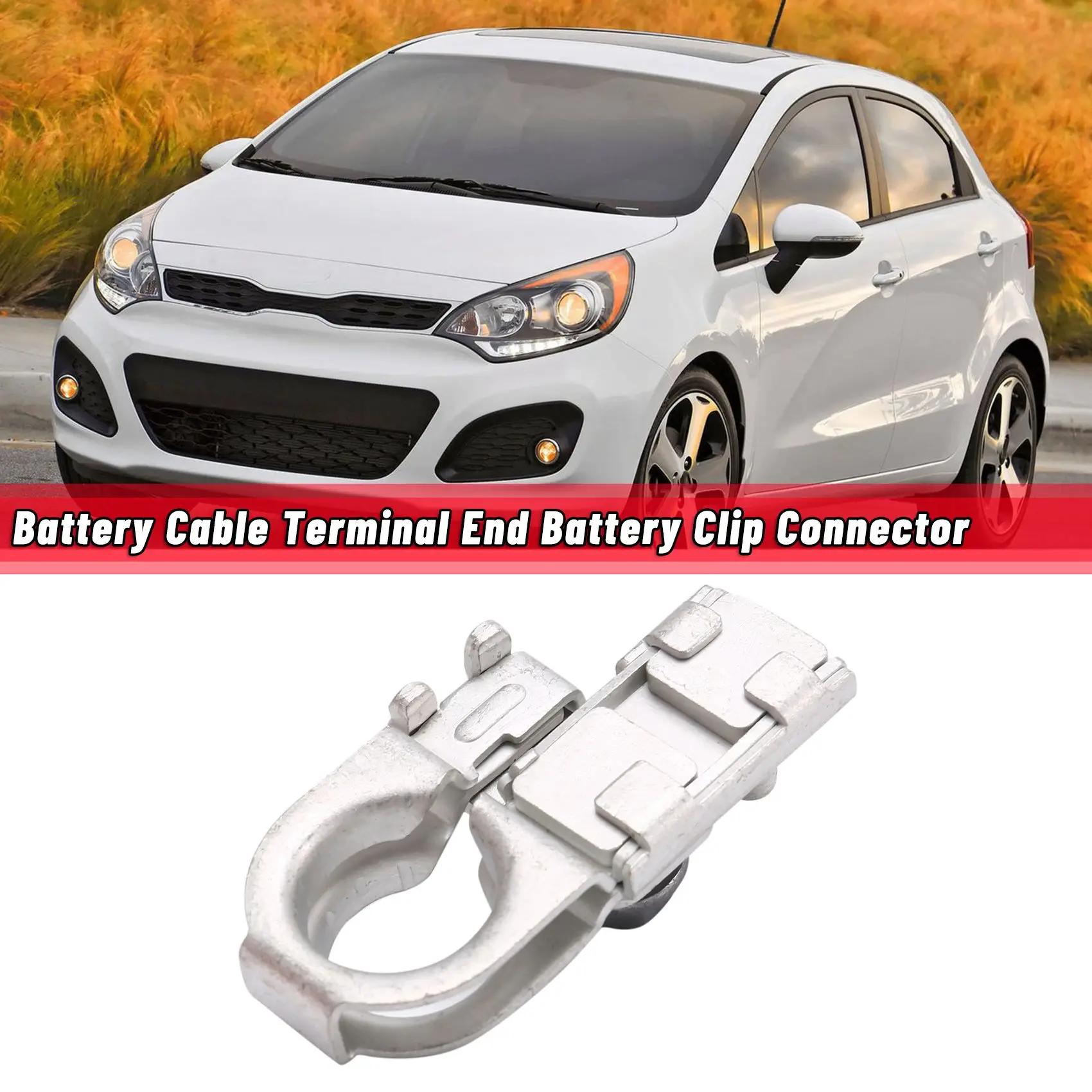 91980-3X010 Battery Cable Terminal End Battery Clip Connector for Hyundai Kia Sedona Soul Soul EV Forte5 Rio 919803X010