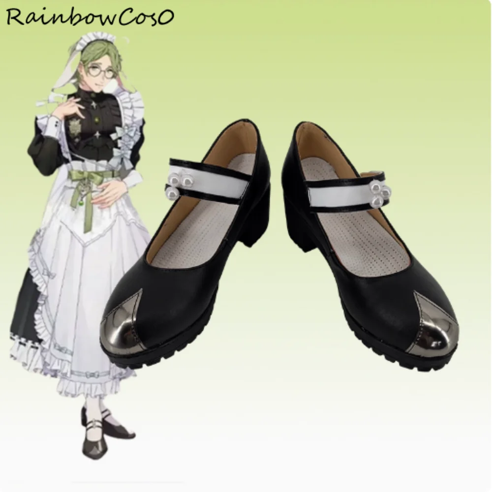 Olivine Nu: Carnevale Cosplay Scarpe Stivali Gioco Anime Party Halloween RainbowCos0 W4767