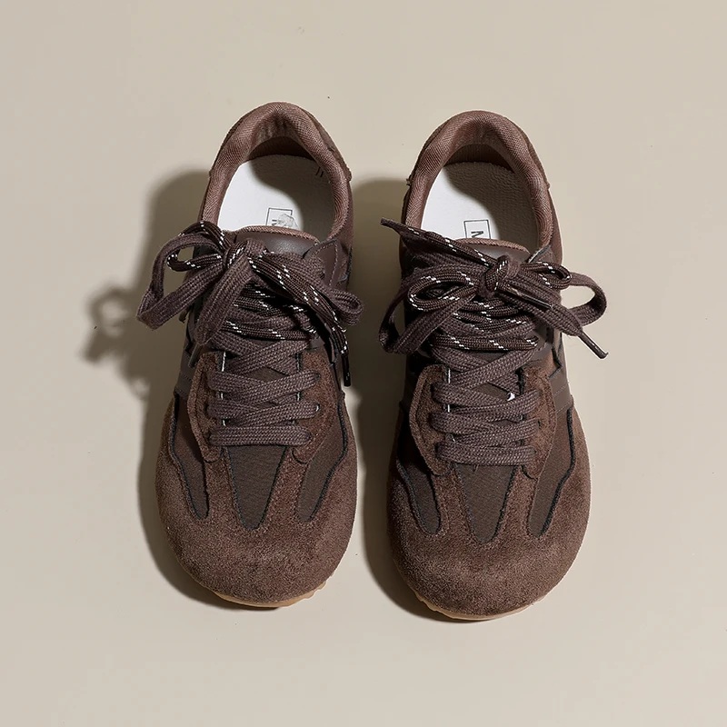 

Женские весенне-осенние кроссовки, увеличивающие рост, легкая нишевая универсальная повседневная обувь в стиле ретро на мягкой подошве