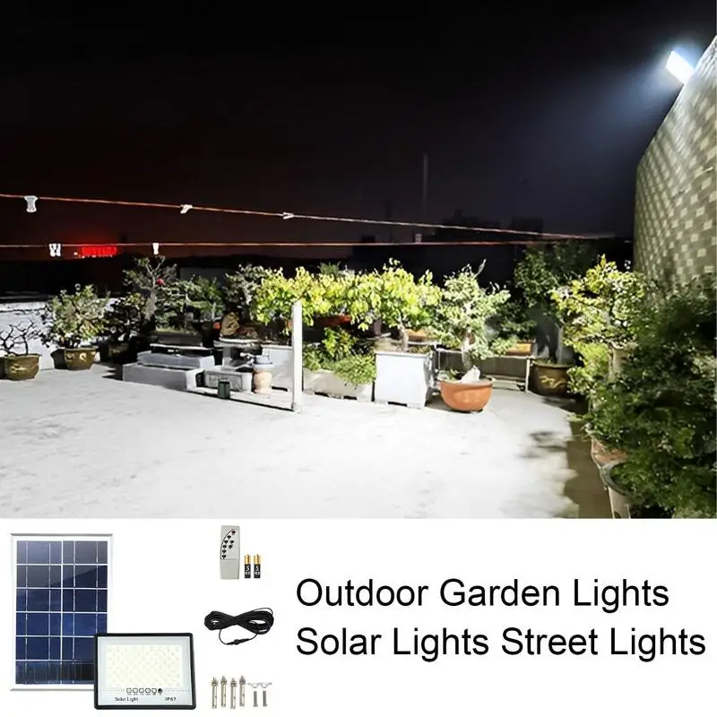 Buitenverlichting Led Solar Security Lights Zonne-Energie Sensorverlichting Decoratie Voor Parkeerplaats Voordeur Tuin