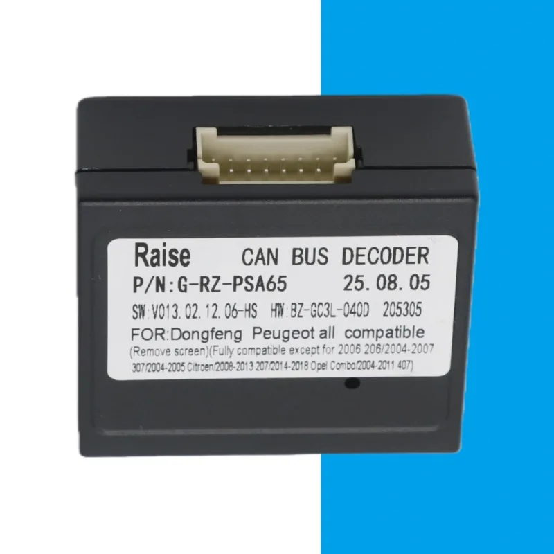 Raise Canbus Box PSA-RZ-15 For Peugeot 307/308 /Citroen Berlingo 2007 /C4 Android 16 Pin  Wiring Harness Power Cable