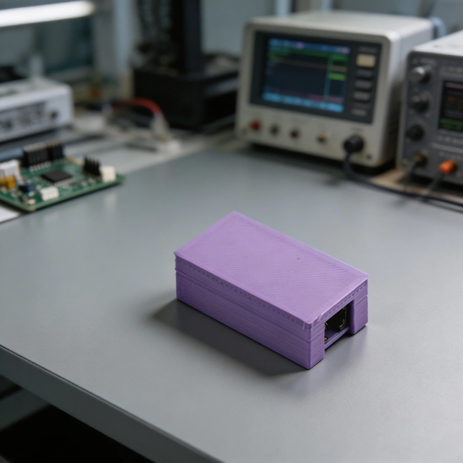 Easy to Use RJ11 Switch for Controlling For telephone Fax and ADSL Lines Purple Colored Connector for Line Management