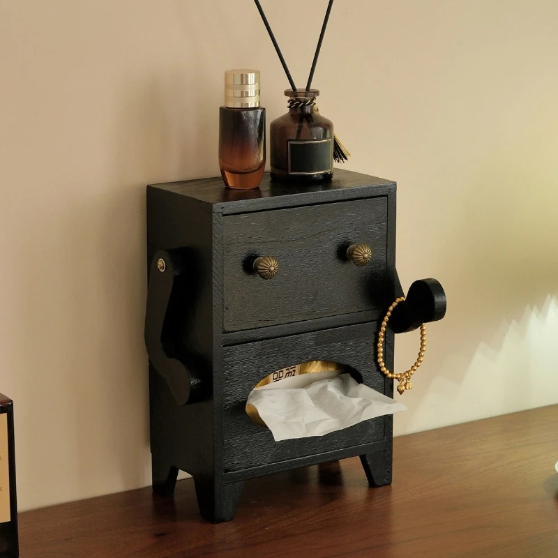 

Коробка для салфеток из массива дерева, креативный универсальный органайзер, настольная коробка для салфеток для гостиной, минималистичный элегантный дизайн, коробки для салфеток