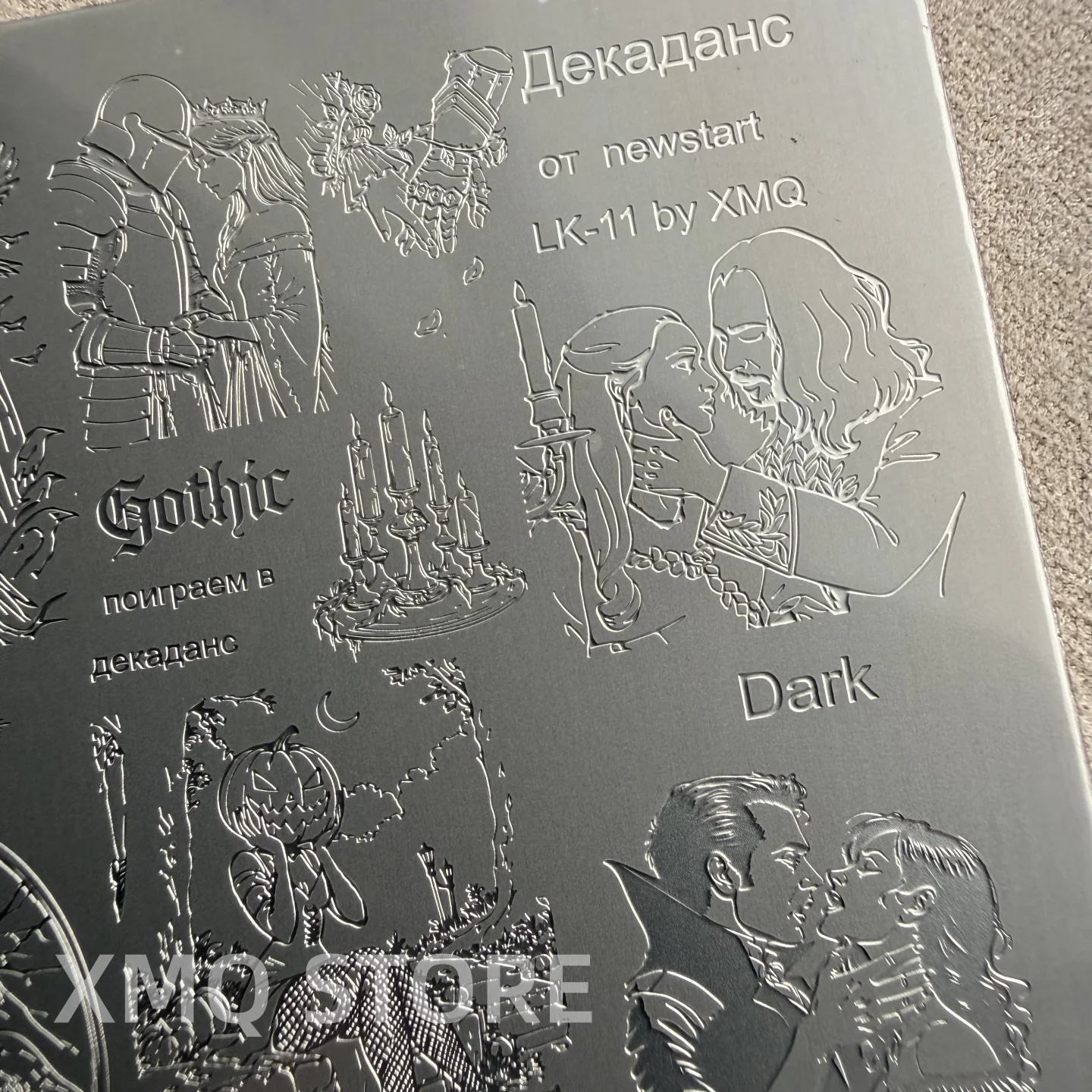 XMQ NAIL ART STAMPING PLATTEN LANDSCHAFTSBILDER PLATTEN VORLAGEPLATTEN – Detail 2