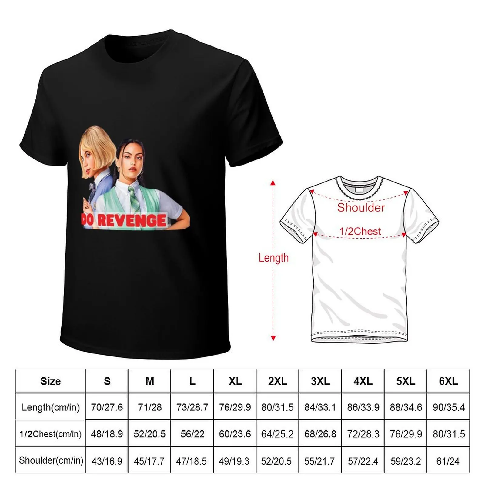 do revenge movie T-Shirt Plus Size Summer Short Sleeve T-Shirt