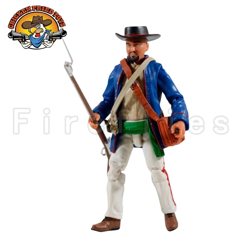 Figura de Acción de 3.75 Pulgadas (1/18) de Chicken Fried Toys, Dime Novel Legends, EL General Sargento Centinela, Modelo Coleccionable de Anime