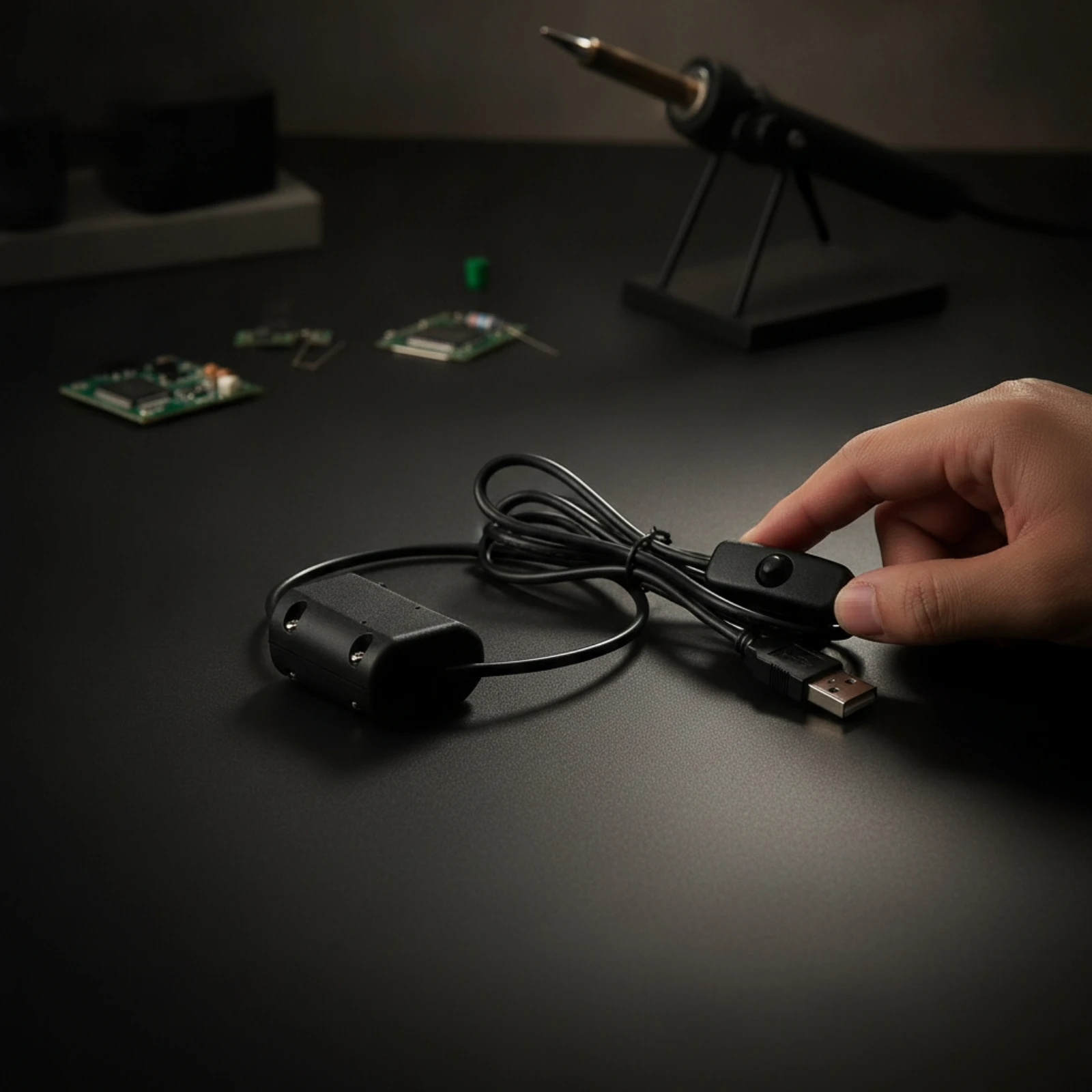 USB Vibration Motor Wired Vibration Motor with Switch Translucent High Cost Effective for Makers, DIY Projects, Hobby Builds