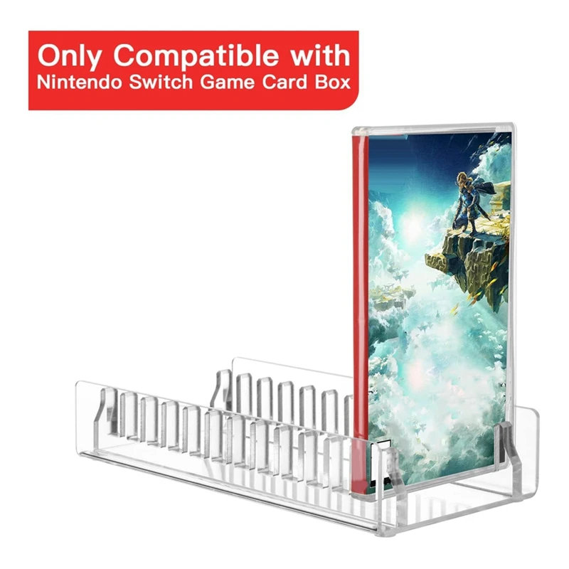 데스크탑 게임 카드 박스 거치대, 닌텐도 스위치 카세트 보관 랙, 게임 디스크 보관 브래킷 스탠드