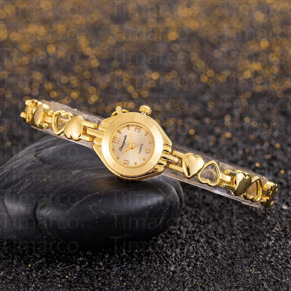 ساعات كوارتز ريترو النساء الحب القلب ساعات يد فاخرة أنيقة صغيرة الطلب السيدات ساعة اليد الإناث ساعة هدية reloj mujer