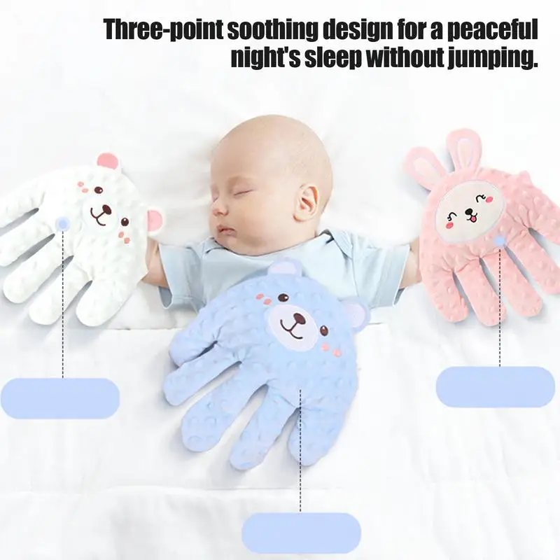 Baby Soothing Hand Pillow Sleep Automatic Beater Palm Electric Children Sleep Aid Hand Gloves Portable Remote Control Hand Palms