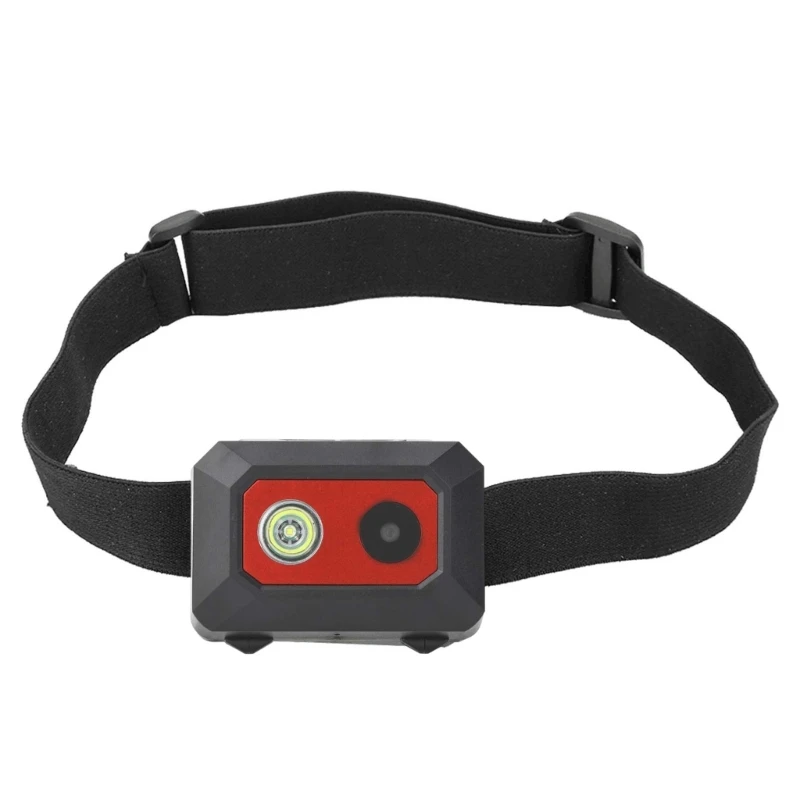 F18 Wearable Camera with Headstrap, Professional Headband Camera with Charging Cable for Travel and Camping P9JD