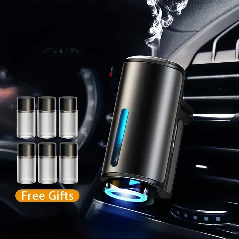

Car Air Freshener Electric Auto Aroma Diffuser Car Air Vent Essential Oil Mist Humidifier Fragrance Diffuser Aromatherapy