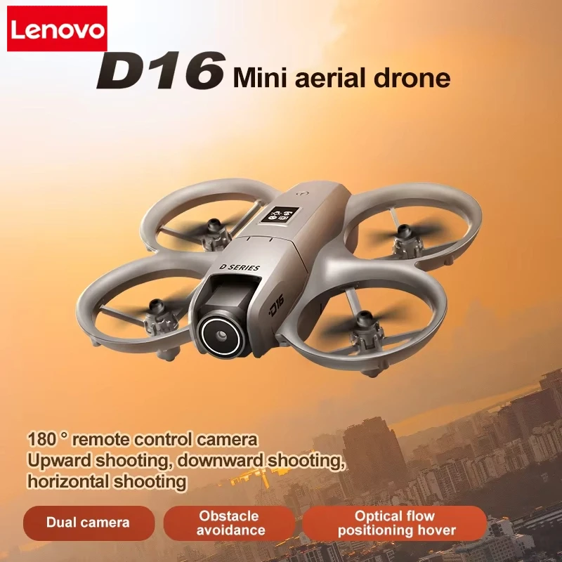 Drone OnePlus D16 8KHD Drone Motor Tanpa Bushless Penghindar Pemosisian GPS Aliran Optik Helikopter Kamera Ganda Profesional Udara