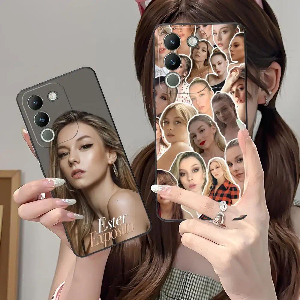 

Чехол для мобильного телефона Ester Exposito из матового ТПУ для VIVO V60 V50 V40 V30 V29 V27 V25 V23 Pro Lite 5G с цветным принтом