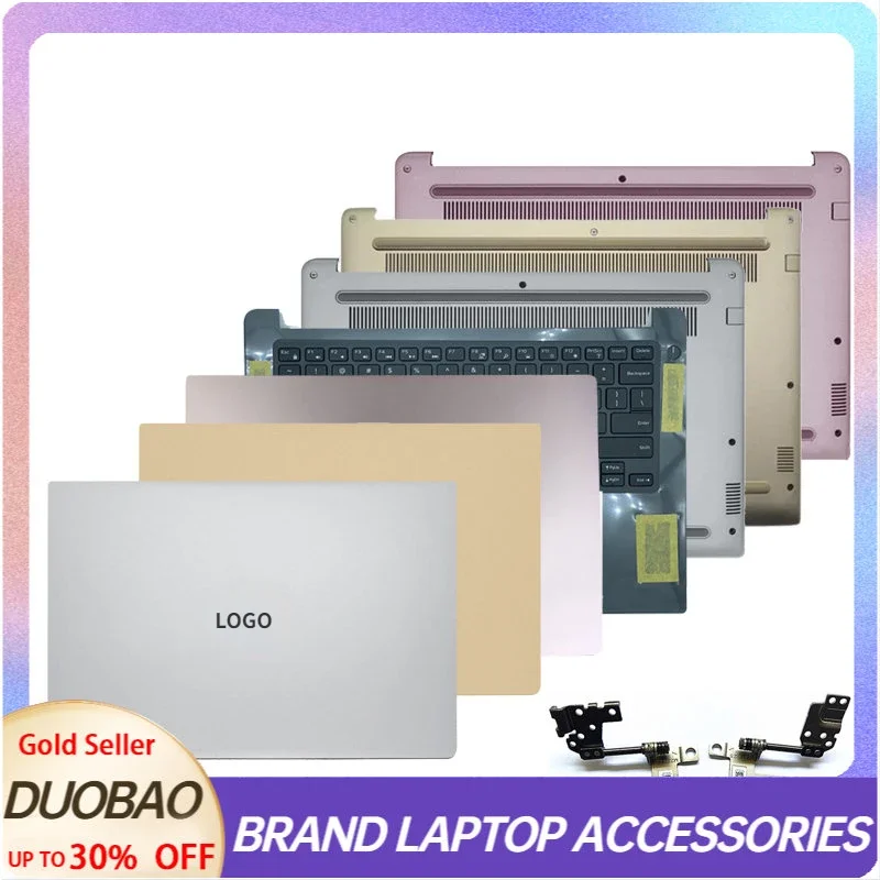 New For Dell Inspiron 14 7460 7472 P74G LCD Back Cover/Palm Rest Keyboard/Bottom Cover/Hinge laptops Case 08PVY0 HW0J0 1K1CC