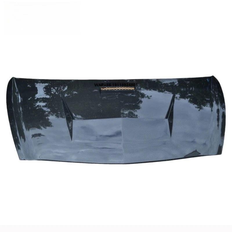 

New Carbon Fiber Engine Hood for Jazz Fit 2004-2008 Auto Bonnet Cover