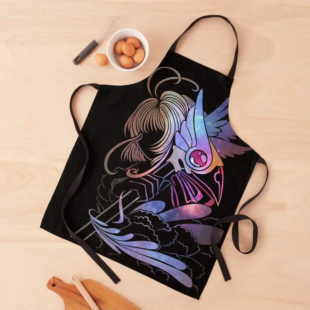 

Cardcaptor Sakura Sakura Kinomoto Apron Cute Kitchen For Kitchen Women chefs Kitchen Special Accessories Apron